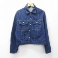 L★古着 シアーズ 長袖 ジージャン メンズ 80年代 80s コットン 濃紺 デニム【spe】 26mar11