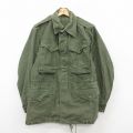 M★古着 長袖 ビンテージ ミリタリー フィールド ジャケット メンズ 60年代 60s M-51 濃緑 グリーン 【spe】 25oct28 中古 アウター フライト