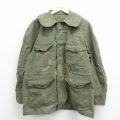 【20%OFF】L★古着 長袖 ビンテージ ミリタリー キャトル ジャケット メンズ 60年代 60s ラグラン 緑【spe】 25nov25