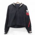 M★古着 長袖 ビンテージ ミリタリー セーラー ジャケット メンズ 60年代 60s ショート丈 ウール USA製 濃紺 26jan15