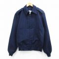 XL★古着 長袖 ミリタリー ジャケット メンズ 紺 26jan17