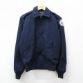M★古着 長袖 ミリタリー ジャケット メンズ 00年代 00s エアフォース 紺 26mar11