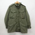 60s M-65セカンドタイプミリタリージャケット カーキ M | 古着