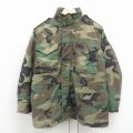 ミリタリー 90s M-65フィールドジャケット ライナー付き ウッドランドカモ L | 古着