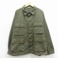 ロスコ 90s ミリタリージャケット カーキ XL | 古着