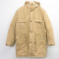 【20%OFF】XL★古着 JCペニー 長袖 ビンテージ マウンテン ジャケット パーカー メンズ 70年代 70s 大きいサイズ ロング丈 タロン ベージュ カーキ 25feb06 中古 アウター
