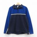 【20%OFF】M★古着 オールドネイビー OLD NAVY 長袖 ハーフジップ フリース ジャケット メンズ 00年代 00s ワンポイントロゴ 濃紺他 ネイビー 25sep25 中古 アウター
