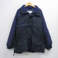【20%OFF】XL★古着 コロンビア COLUMBIA 長袖 ナイロン マウンテン ジャケット メンズ 90年代 90s Gizzmo 大きいサイズ ロング丈 黒他 ブラック 【spe】 25oct01 中古 アウター