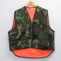 L★古着 エンパイア キルティング ベスト メンズ 80年代 80s ウッドランド 緑 グリーン 迷彩 25oct24 中古 アウター