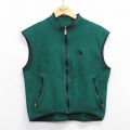 XS★古着 ノースフェイス THE NORTH FACE フリース ベスト メンズ USA製 緑他 グリーン 【spe】 25oct24 中古 アウター