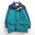 L★古着 シアーズ 長袖 マウンテン ジャケット メンズ 90年代 90s 緑他 グリーン 25oct25 中古 アウター