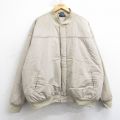 XL★古着 長袖 ダービー ジャケット メンズ 00年代 00s 大きいサイズ ベージュ 25nov15