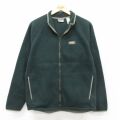 S★古着 エルエルビーン 長袖 フリース ジャケット メンズ 00年代 00s ワンポイントロゴ ラグラン 濃緑他 25nov21