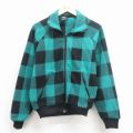 M★古着 コロンビア 長袖 フリース ジャケット メンズ 90年代 90s ラグラン 青緑【spe】 25dec01
