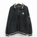 SDI 00s ハーフジップフリースジャケット インディアン ブラック XL | 古着