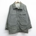 M★古着 ウールリッチ 長袖 マウンテン ジャケット メンズ 80年代 80s ラグラン ロング丈 USA製 濃緑系 25dec26