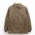 M★古着 HABAND 長袖 キルティング ジャケット メンズ 80年代 80s 茶 内側ボア 25dec26