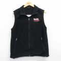 S★古着 ランズエンド フリース ベスト メンズ 00年代 00s HUMMER 黒 26jan14