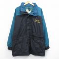 XL★古着 Wear Guard 長袖 ナイロン ジャケット メンズ 00年代 00s grand 大きいサイズ 黒他 26jan14