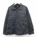 L★古着 ギャップ GAP 長袖 ジャケット メンズ 00年代 00s コットン 黒 内側フリース 26jan19
