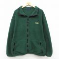 XL★古着 ホロウェイ 長袖 フリース ジャケット メンズ 90年代 90s DAV USA製 緑 26jan26