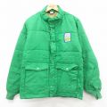 S★古着 スイングスター 長袖 ナイロン ジャケット メンズ 80年代 80s Prinep 緑 26feb13