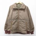 M★古着 長袖 ジャケット メンズ 80年代 80s タロン 茶 26feb17