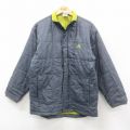 M★古着 アディダス adidas 長袖 ジャケット メンズ 00年代 00s ワンポイントロゴ グレー 26feb17