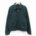 XL★古着 ウールリッチ 長袖 フリース ジャケット メンズ 00年代 00s 緑 26feb18