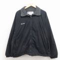 L★古着 コロンビア 長袖 ジャケット メンズ 00年代 00s 黒 内側フリース 26apr02