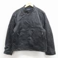 L★古着 ギャップ GAP 長袖 レザー ジャケット メンズ 00年代 00s 黒【spe】 26jan08