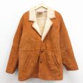L★古着 マルボロ 長袖 スエード ムートン ジャケット メンズ 90年代 90s 【spe】 26jan09