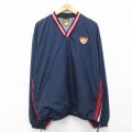 クーパーズタウン 00s ナイロンジャケット Vネック ネイビー XL | 古着