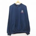 90s ナイロンジャケット JOHN HANCOCK ネイビー XL | 古着