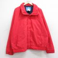 XL★古着 ウールリッチ WOOLRICH 長袖 ナイロン ジャケット メンズ 90年代 90s 赤 レッド 25sep30 中古 アウター ウインドブレーカー
