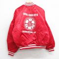 XL★古着 キングルイ 長袖 ナイロン ジャケット メンズ 90年代 90s LOCAL LODGE ラグラン USA製 赤 25dec18