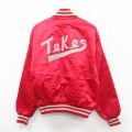デロング 90s ナイロンジャケット Tekes レッド L | 古着