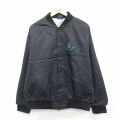 XL★古着 ヒルトン 長袖 ナイロン ジャケット メンズ 90年代 90s SCALE CLUB ラグラン 大きいサイズ USA製 黒 26feb19