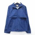 M★古着 エディーバウアー 長袖 ナイロン ジャケット メンズ 90年代 90s ラグラン 紺 内側メッシュ 26feb24