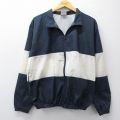 M★古着 ミズノ 長袖 ナイロン ジャケット メンズ 90年代 90s USA製 白他 26mar06