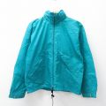 M★古着 EMS 長袖 ナイロン ジャケット メンズ 80年代 80s 青緑 内側メッシュ【spe】 26mar12