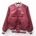 M★古着 キングルイ 長袖 ナイロン ジャケット メンズ 80年代 80s JIMMY ラグラン USA製 エンジ他【spe】 26mar12
