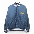 L★古着 長袖 ハーフジップ ナイロン ジャケット メンズ 90年代 90s MERRIMACK サッカー USA製 濃紺 内側キルティング 26apr01
