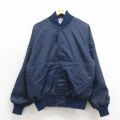 L★古着 バトウィン 長袖 ナイロン ジャケット メンズ 80年代 80s ラグラン 紺 26apr18