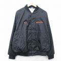 ヒルトン 90s ラグランナイロンジャケット BLACK&DECKER ブラック XL | 古着
