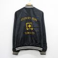 L★古着 長袖 ナイロン ジャケット メンズ 90年代 90s STANLEY HIPS TARGETS ラグラン USA製 黒他 26apr20