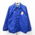XL★古着 Dunbrooke 長袖 ナイロン ジャケット メンズ 90年代 90s BOCA USA製 青 26apr25