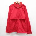 XL★古着 ウールリッチ 長袖 ナイロン ジャケット メンズ 90年代 90s ラグラン 大きいサイズ レッド 26jun04