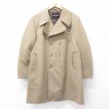ベージュカーキコート 80s L | 古着
