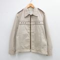 M★古着 ロンドンフォグ 長袖 ジャケット メンズ 80年代 80s タロン ベージュ カーキ 25oct10 中古 アウター ジャンパー ブルゾン